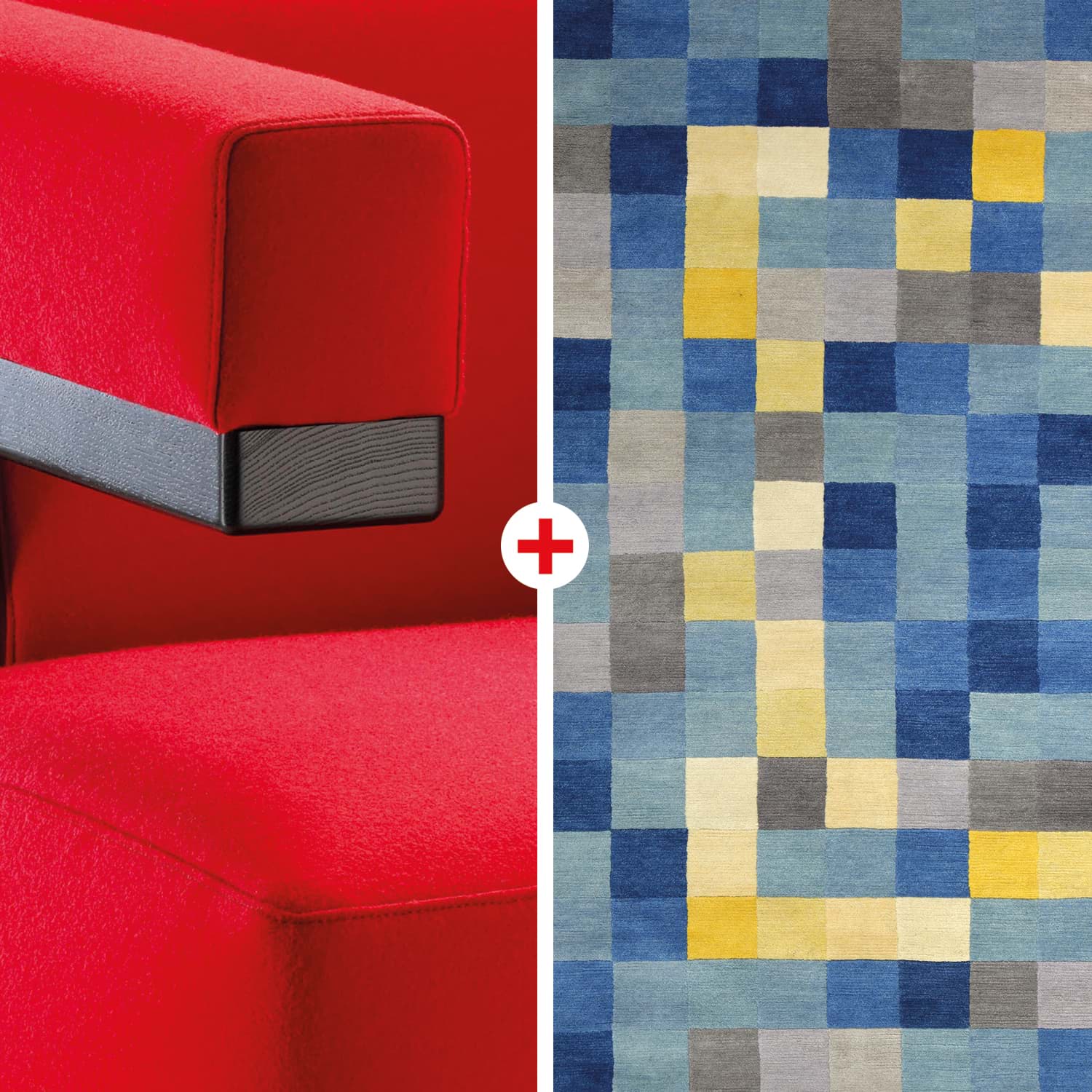 Immagine di Bundle F51 Poltrona Walter Gropius & Bauhaus Rug Gertrud Arndt