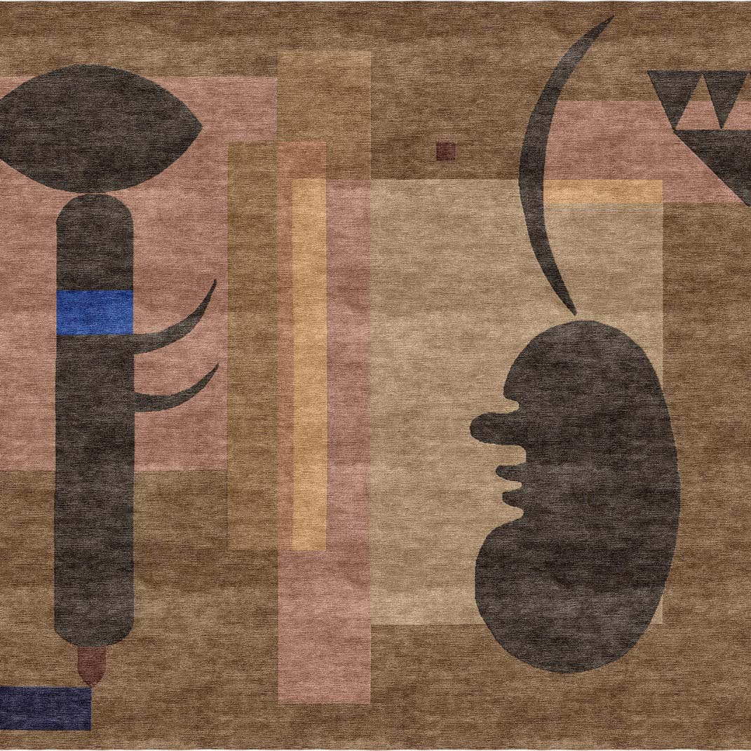 Picture of Wassily Kandinsky Gloomy Situation Rug